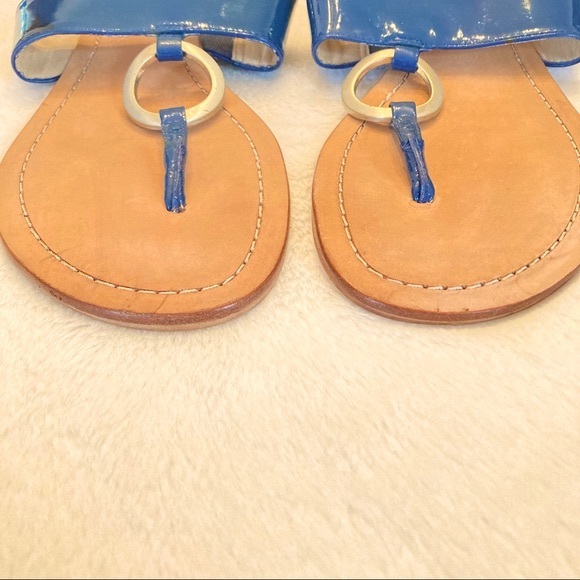 Saks Fifth Avenue Leather Sandals - Picture 12 of 15